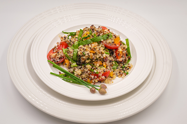 photo of a delicious meal created by Cathy Vogt