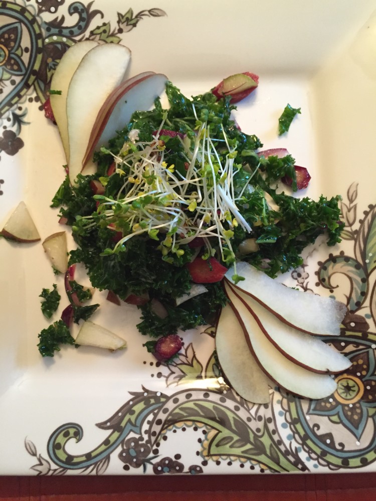 Pear & Kale Salad