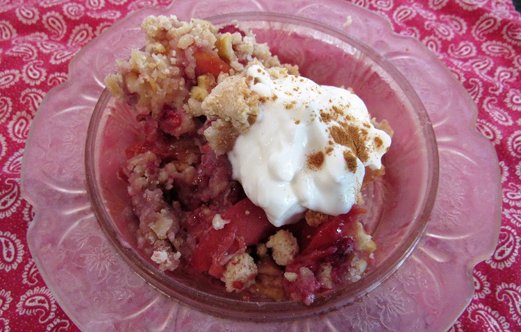 Peach Berry Crisp