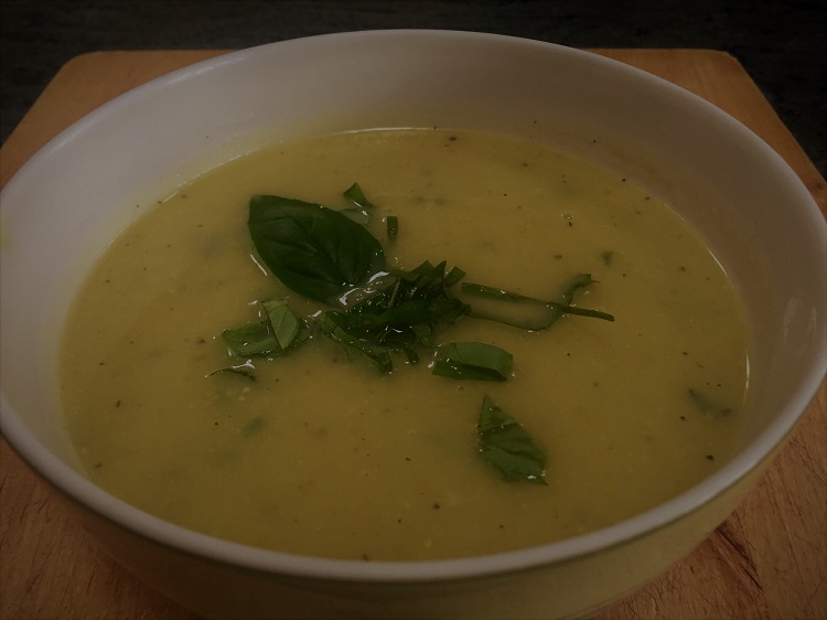 yellow squash soup