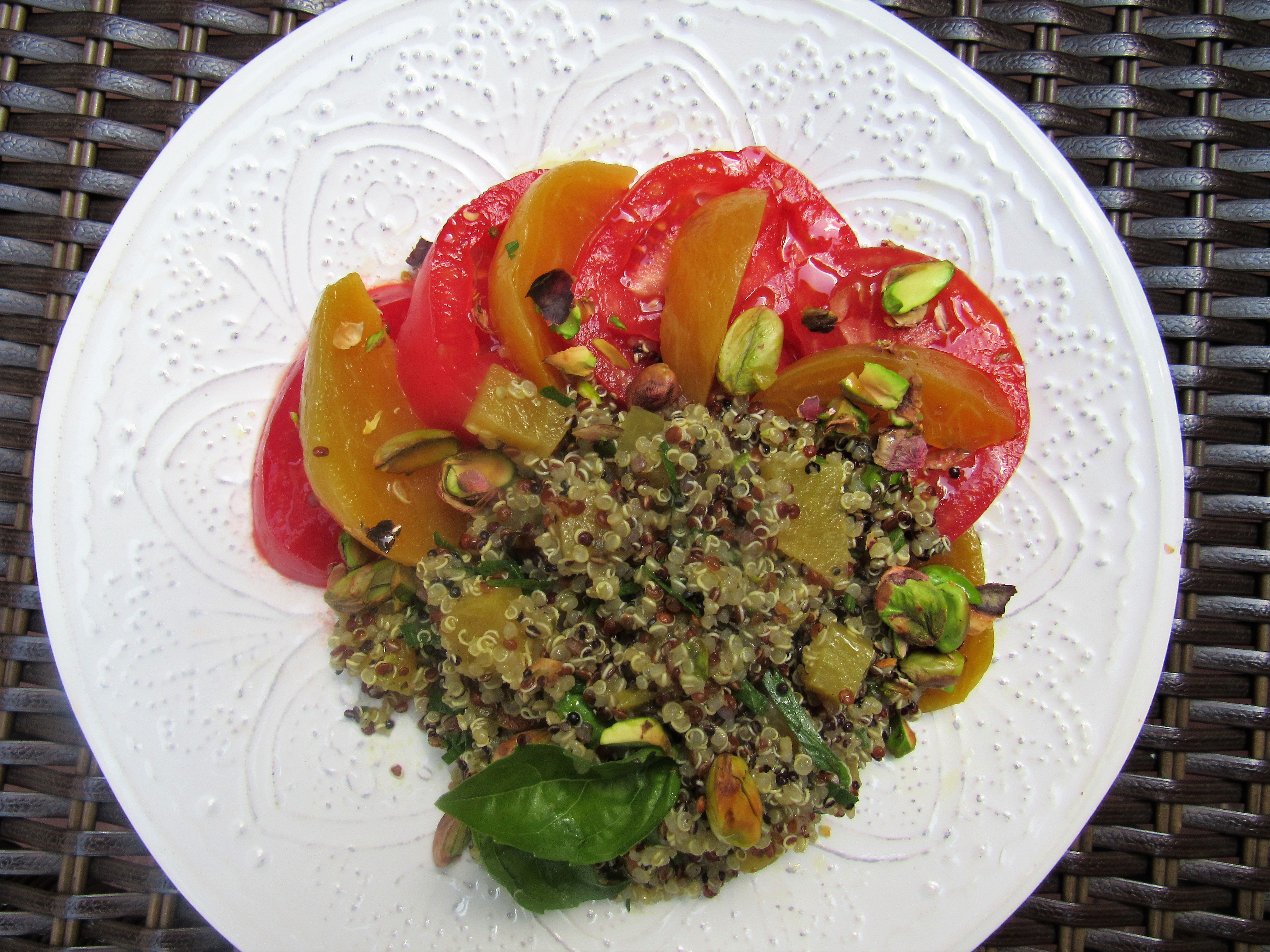 Golden Beet & Quinoa Salad