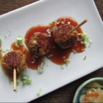 photo of Sweet & Sour Cauliflower 'Meatballs' with Kimchi