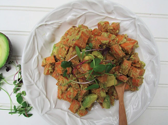 Smoky Chipotle Sweet Potato Salad