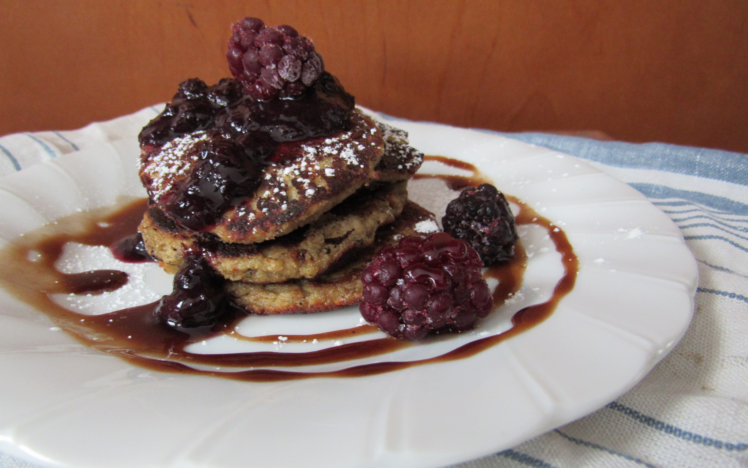 Seedy silver dollar Pancakes